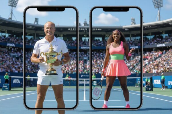 Tennis legends and their Australian Open stories